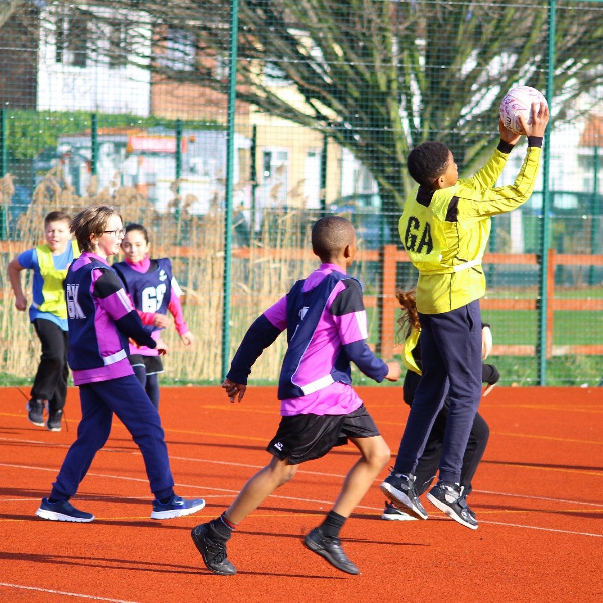 Greenwich School Sport Partnership - Year 5 & 6 mixed best netball
